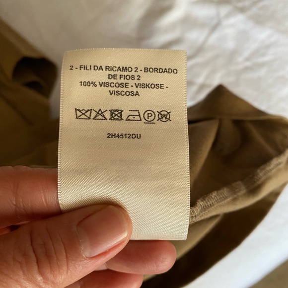 Hermes Embroidered Pocket t-shirt Dress Size EU 40 (M/L) - Picture 7 of 8